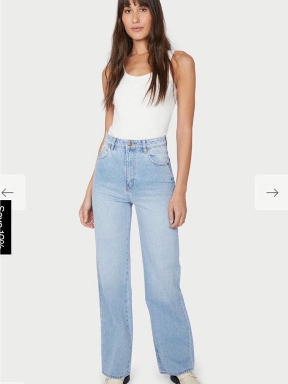 Rolla’s Heidi Jeans - Old Stone color